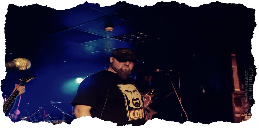 Matt (Vocals) on stage at FaceBar, Reading, 13th Life Photography
